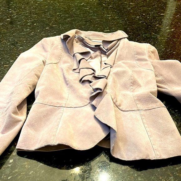 WHBM Suede Jacket - Picture 4 of 6